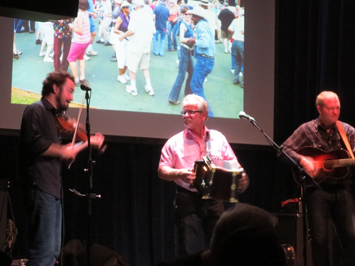 As part of a larger Mission China Public Affairs tour, the Cajun Country Revival wowed a group of 100 people with their down-home music and dance on April 12th .